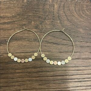 Gold Hoop Earrings